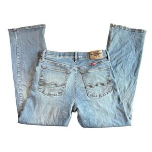 Wrangler Juniors 28 x 28 Relaxed Boot Cut‎ Jeans Kids Light Wash Denim